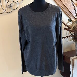 Worthington Charcoal Crew Neck Sweater